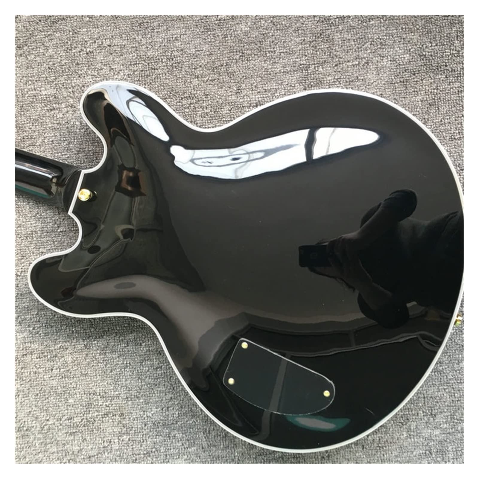 Amazon.co.jp: エレキギター ピックアップメープルネックジャズ中空